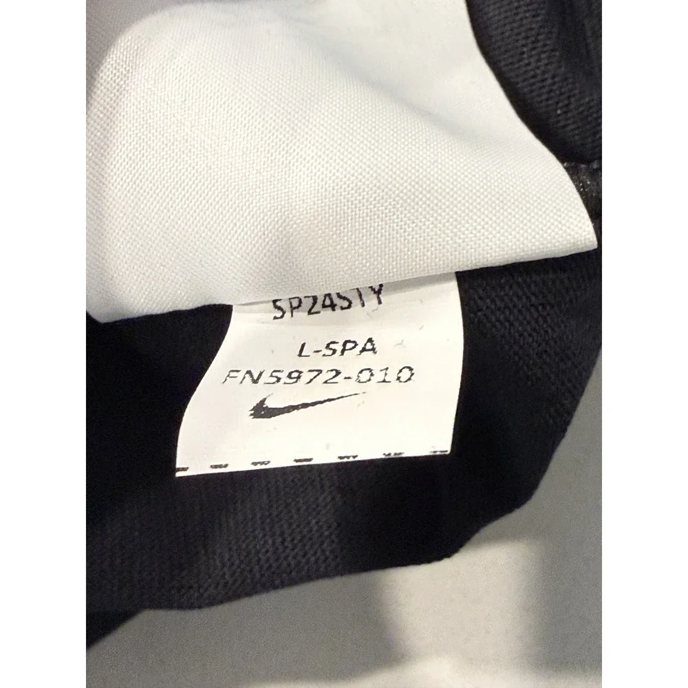 Jordan Dri-FIT Sport Long Sleeve Graphic T-Shirt FN5972-010 Black Mens Large NWT